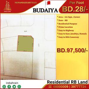 Residential land for sale in Budaiya