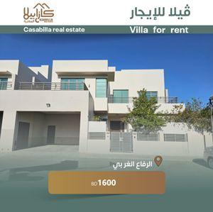 For rent a villa in the West Riffa area