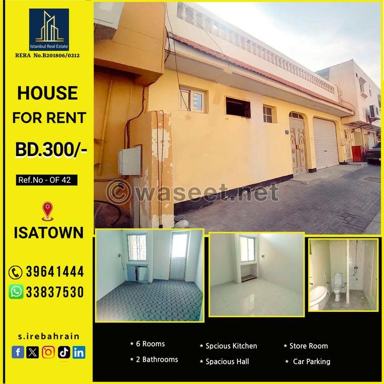 6 bedroom house for rent in Isa Town  0