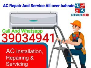 Service and repair of all split air conditioning
