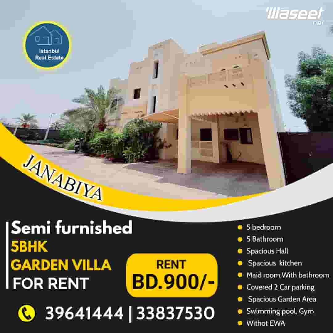 Villa for rent in Janabiyah