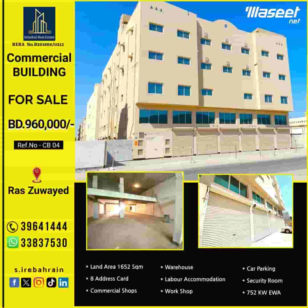 Brand New Commercial Building for Sale in Ras Zuwayed