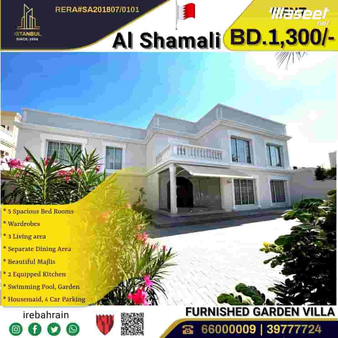 For rent a luxury villa in North Riffa