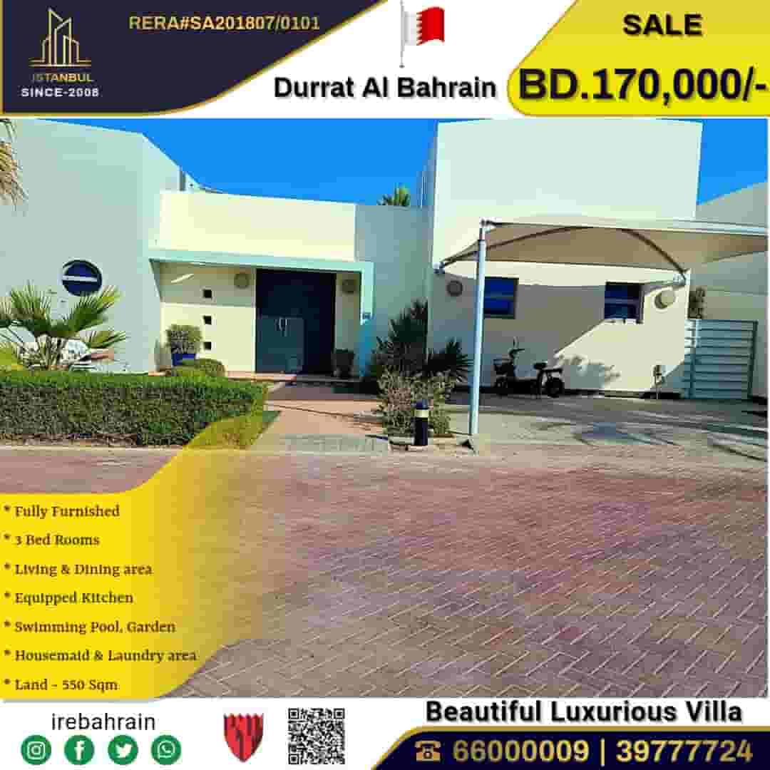 A beautiful fully furnished villa  