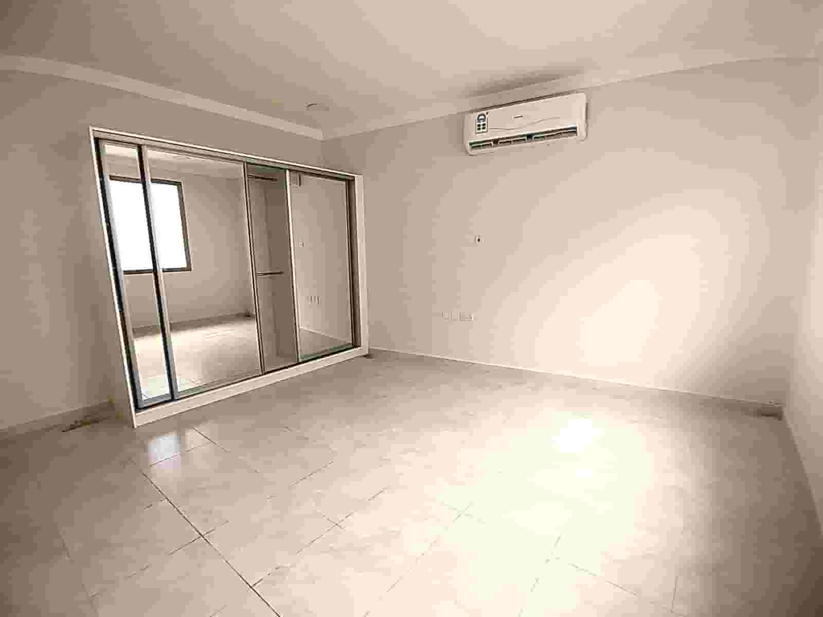 A semi-furnished two-bedroom apartment for rent in Tubli 