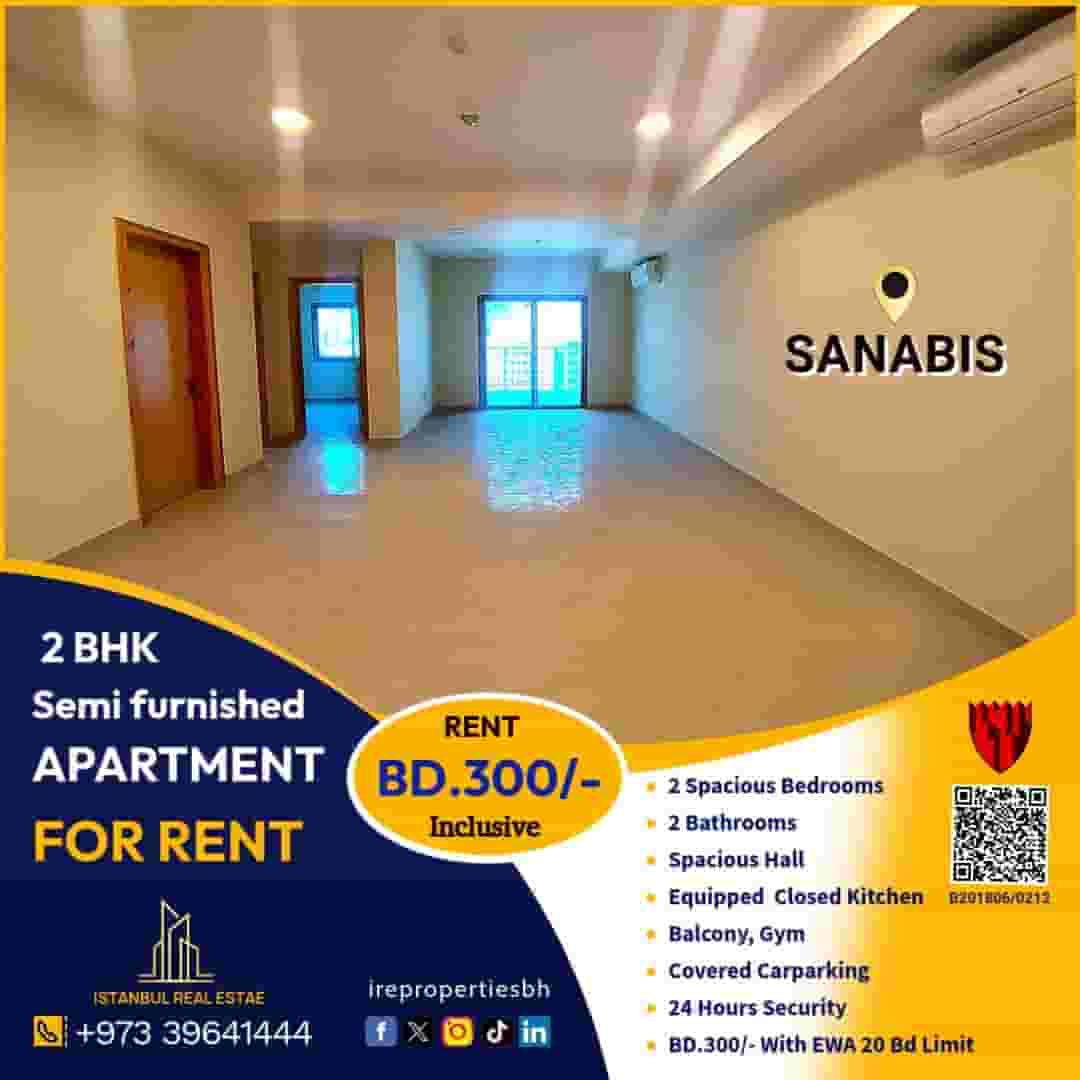 New apartment for rent in Sanabis 