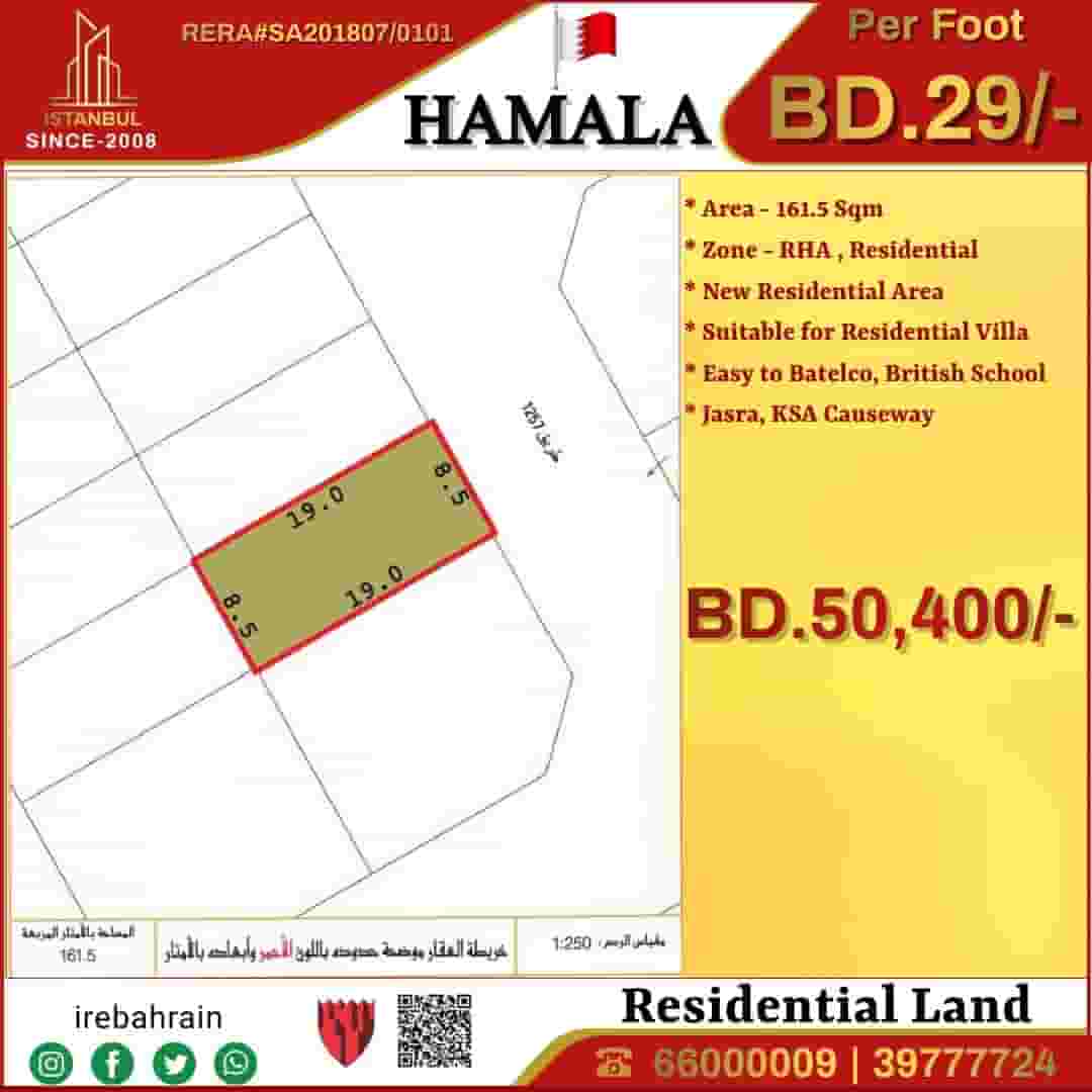 Residential Lands for Sale in Hamala