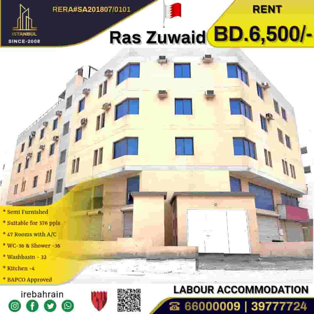BAPCO approved labor accommodation for rent