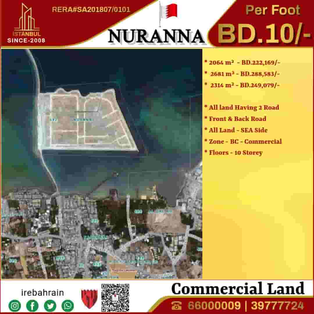 Waterfront investment land for sale