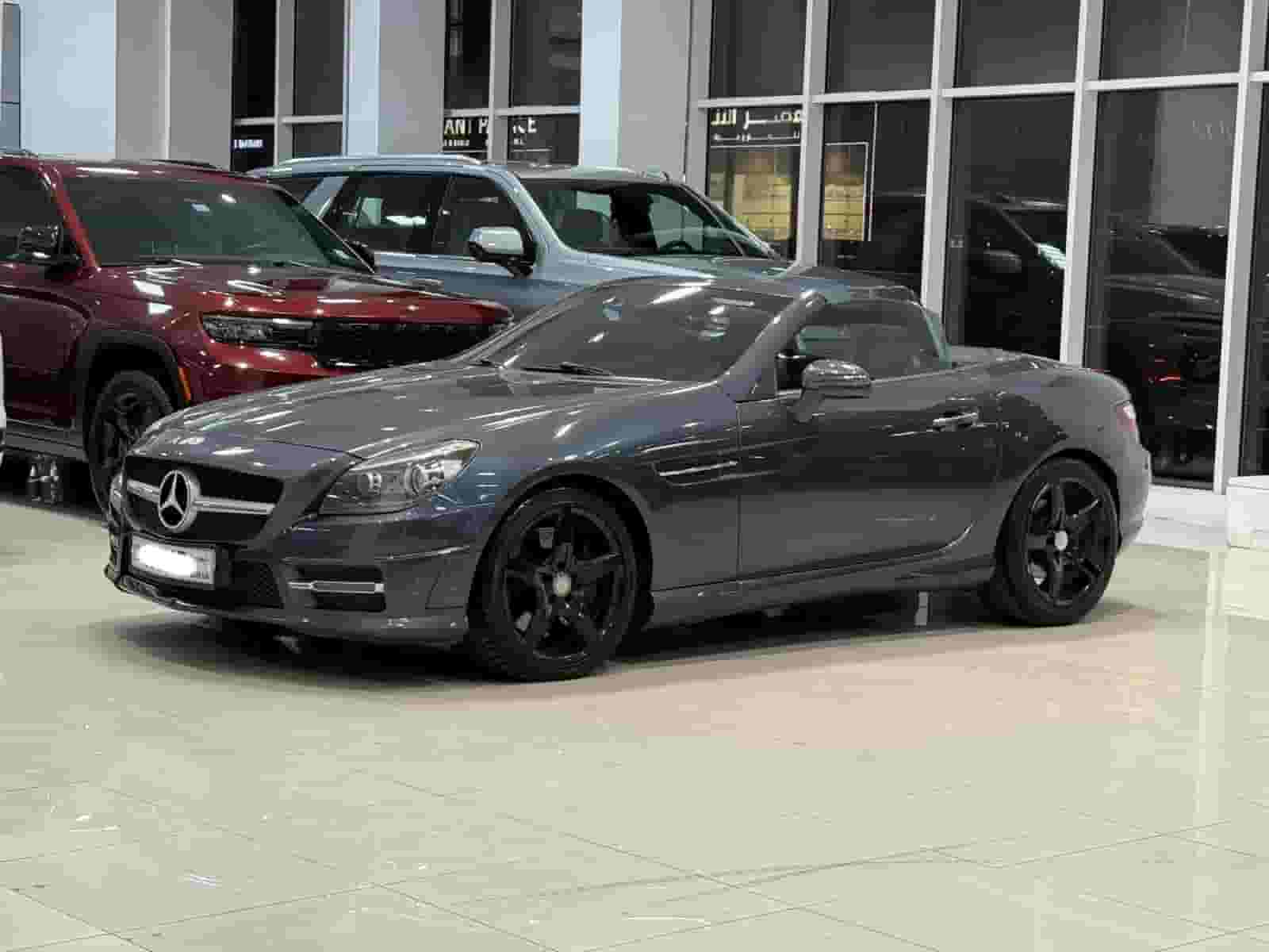 مرسيدس بنز SLK-200/ 2014 (رمادي)