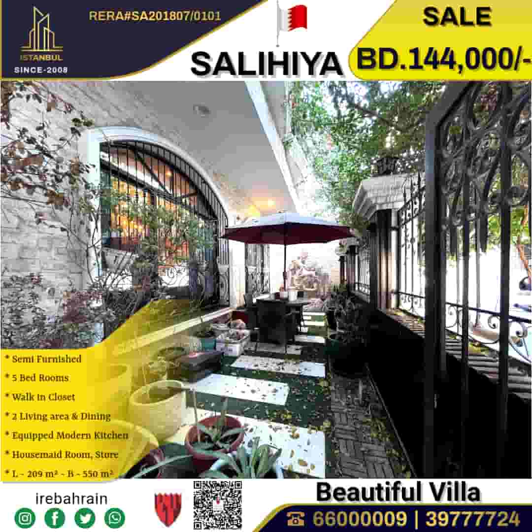 Villa for sale in Salmaniya