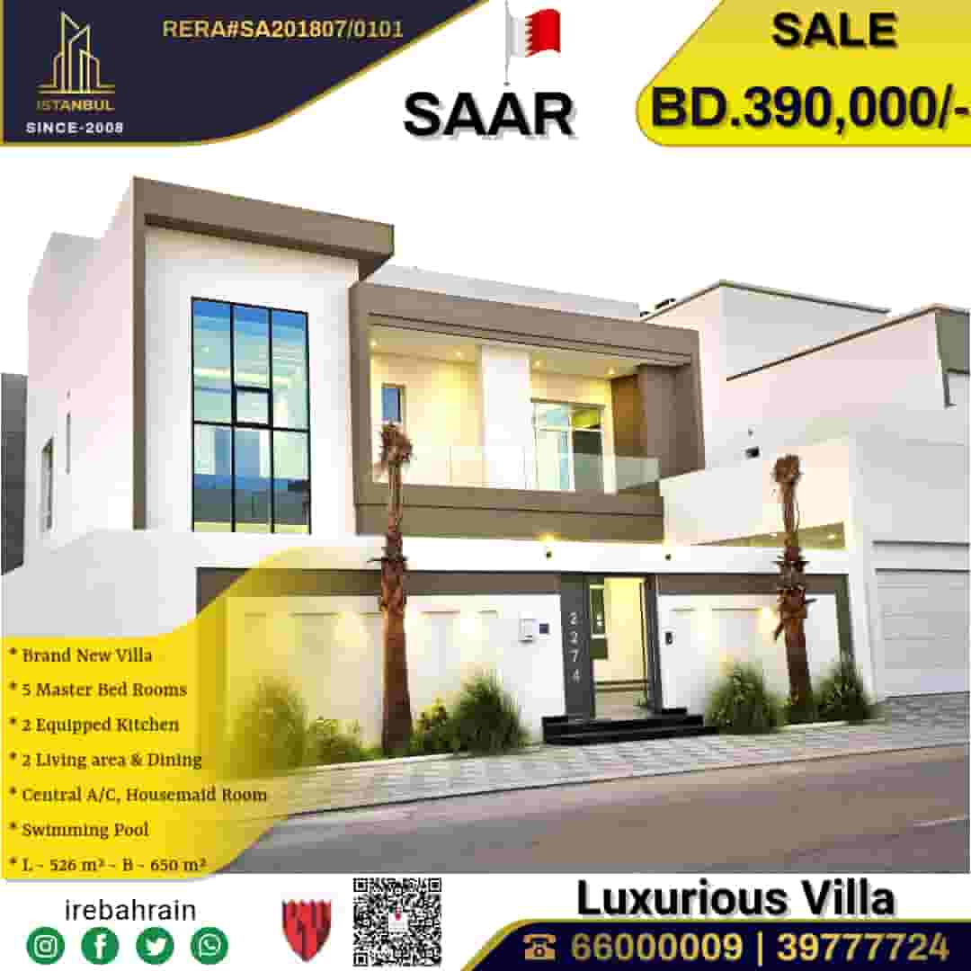 Modern Villa for Sale in Saar