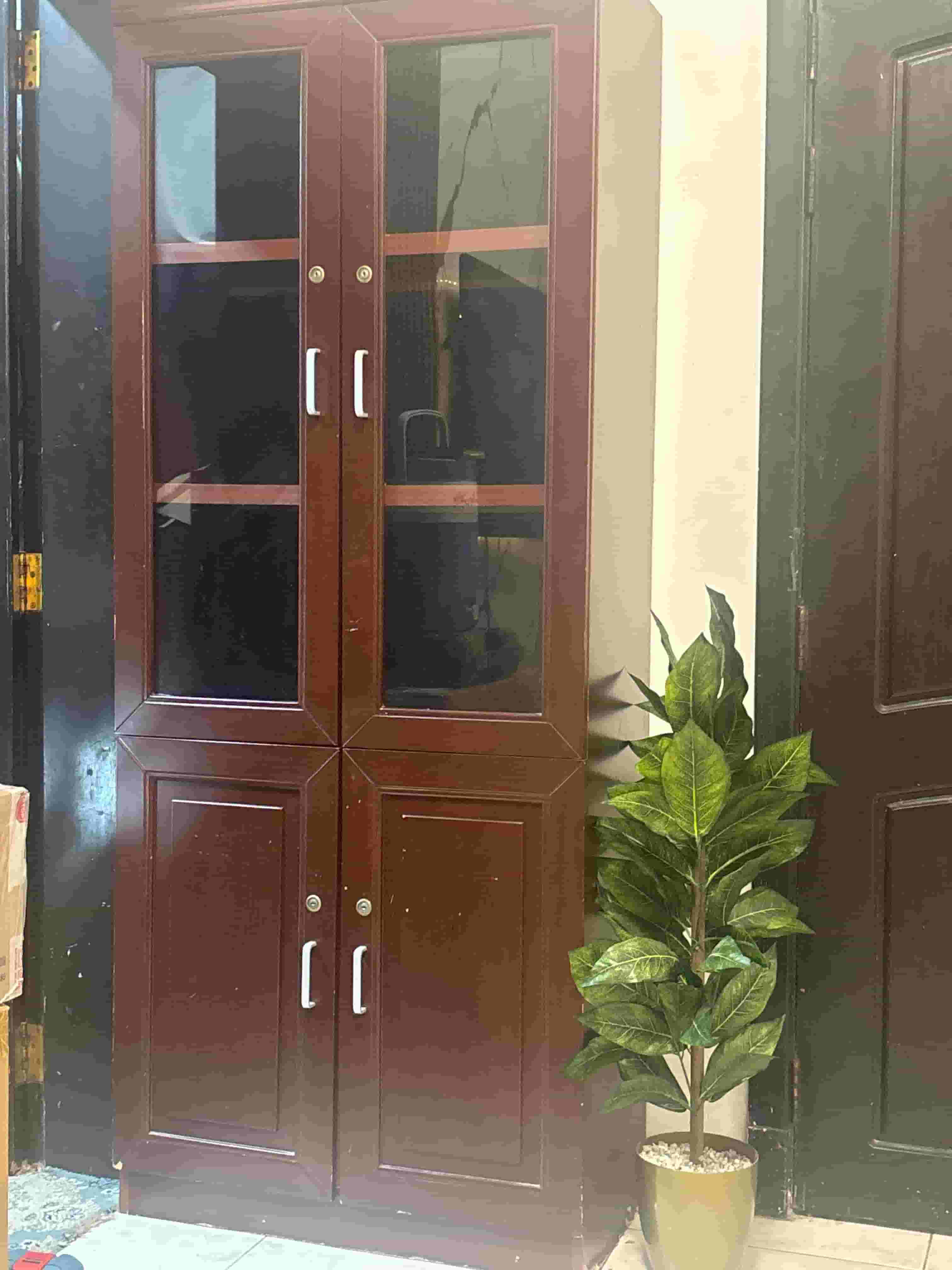 For sale wooden library 