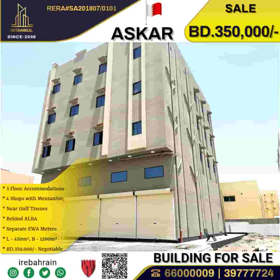 Labour Accommodation Building for Sale in Askar