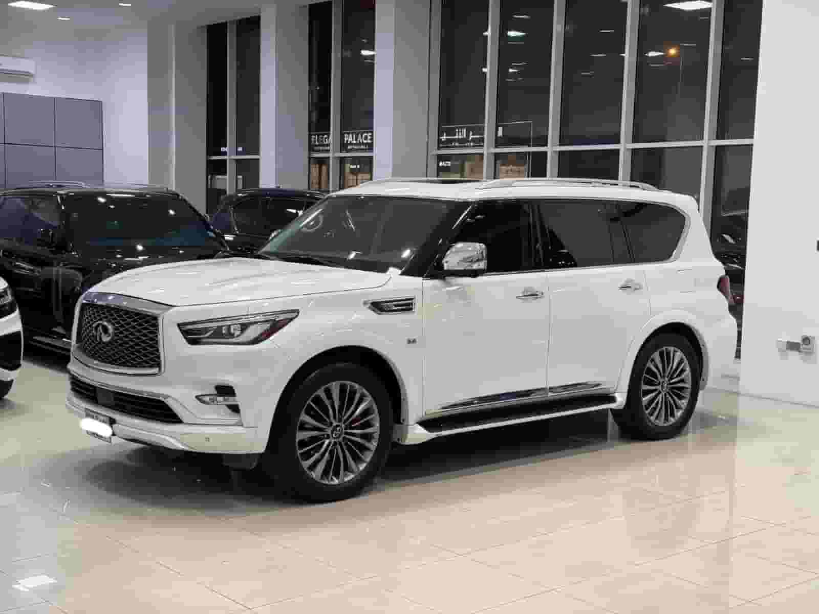 إنفينيتي QX-80/ 2019 (أبيض)