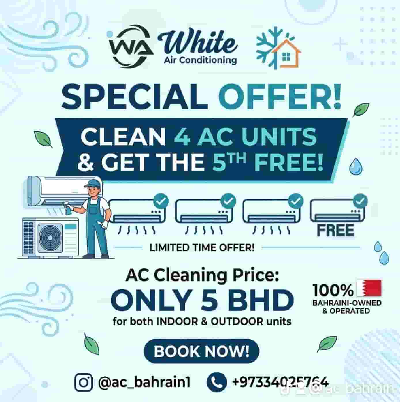 Air conditioning (special offer) for a limited time