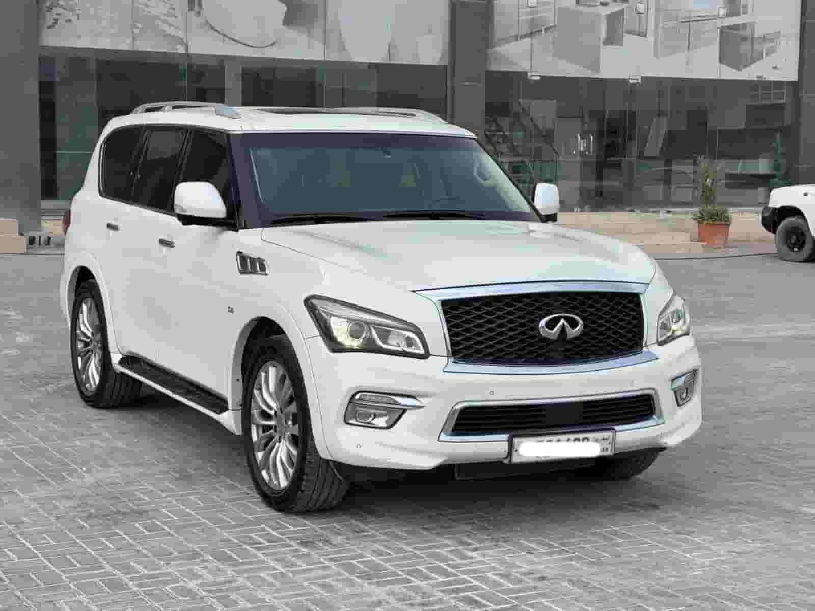Infiniti QX-80/2016 (White)