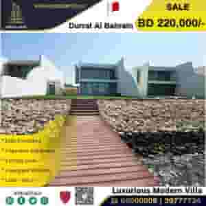 Fully Furnished Luxury Villa for Sale in Durrat Al Bahrain