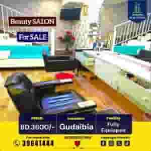 Fully Equipped Ladies' Beauty Salon for Sale in Gudaiba BD.3600/-