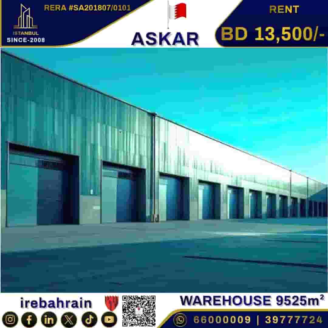INDUSTRIAL WAREHOUSE FOR RENT | ASKAR, BAHRAIN