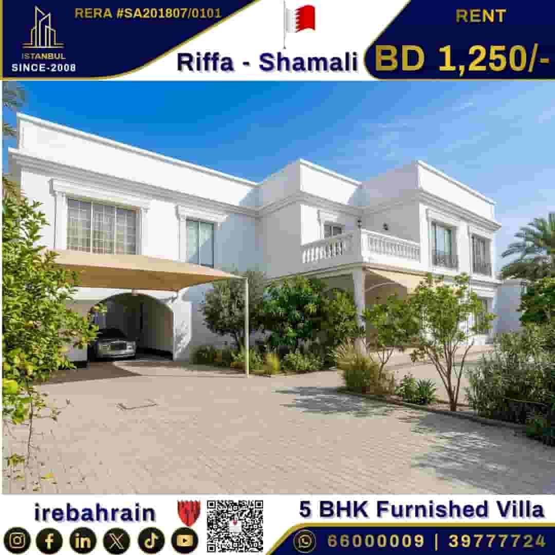 LUXURY LIVING IN RIFFA – AL SHAMALI | VILLA FOR RENT