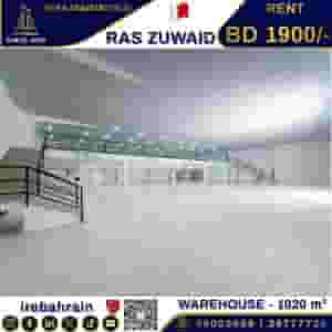 WAREHOUSE WITH MEZZANINE FOR RENT – RAS ZUWAID, BAHRAIN