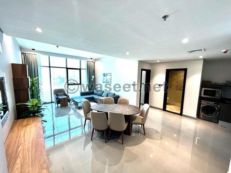 For rent a furnished apartment on the sea in the center of Manama 0