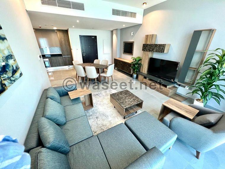 For rent a furnished apartment on the sea in the center of Manama 2