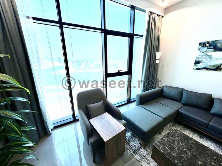 For rent a furnished apartment on the sea in the center of Manama 3