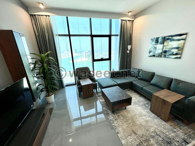 For rent a furnished apartment on the sea in the center of Manama 4