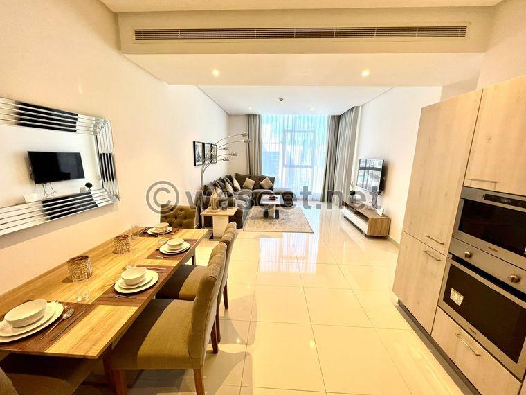 For rent a luxurious and new furnished apartment in Al Juffair 2