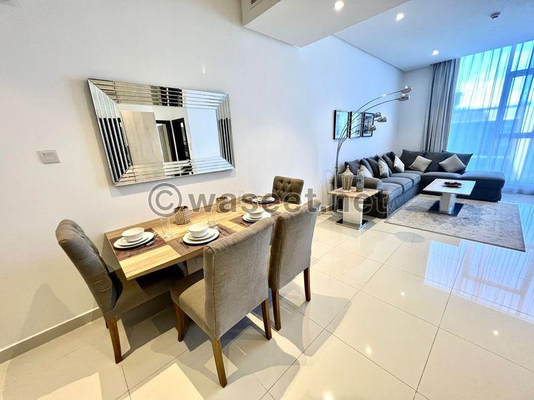 For rent a luxurious and new furnished apartment in Al Juffair 4