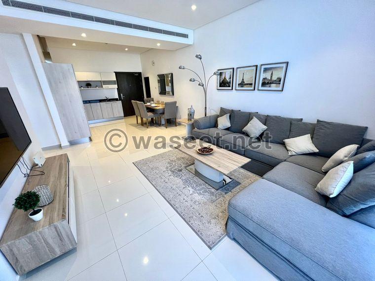 For rent a luxurious and new furnished apartment in Al Juffair 7