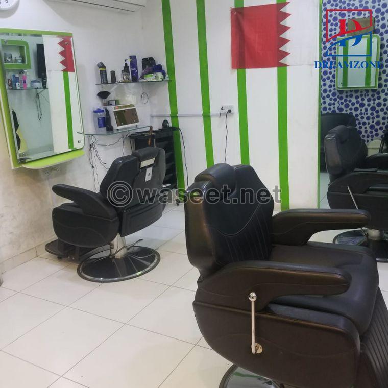 Fully equipped mens barber shop for sale in Riffa 1