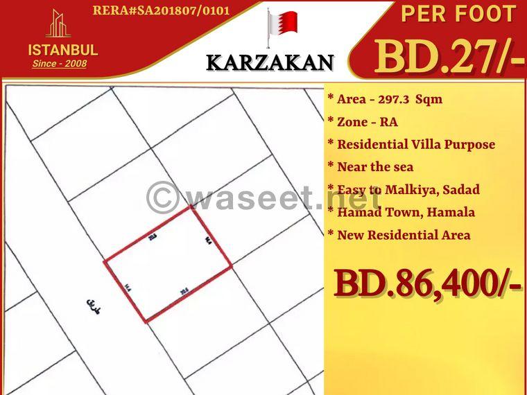 Residential RA Land for sale in Karzakan 0