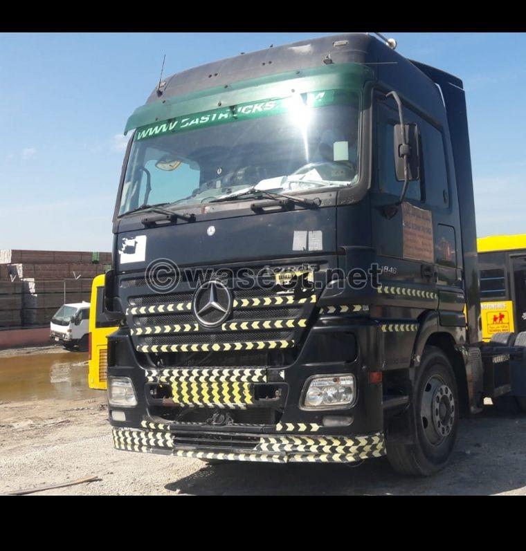 Mercedes truck head trailer for sale or in installments  0