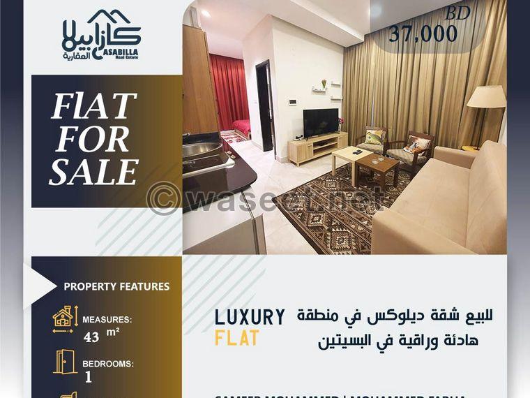 For sale a deluxe apartment in Busaiteen 43 m 0