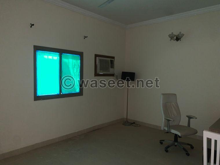For rent a semi-furnished and clean apartment   5