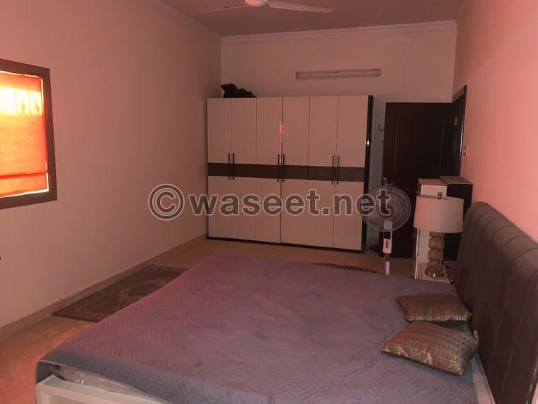For rent a semi-furnished and clean apartment   6
