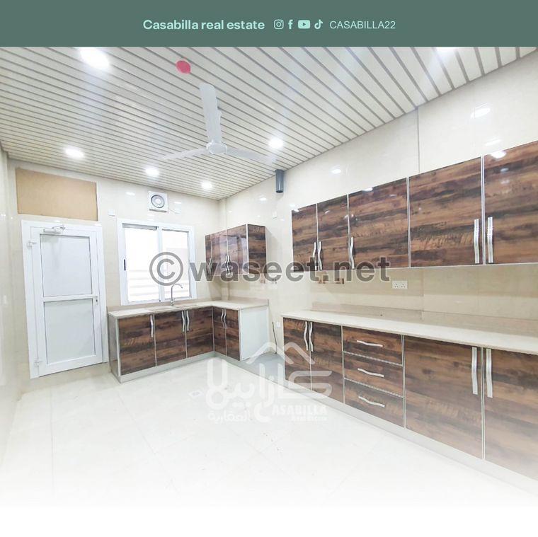 For sale a deluxe finished apartment with an Arabic system in Hajiyat 9