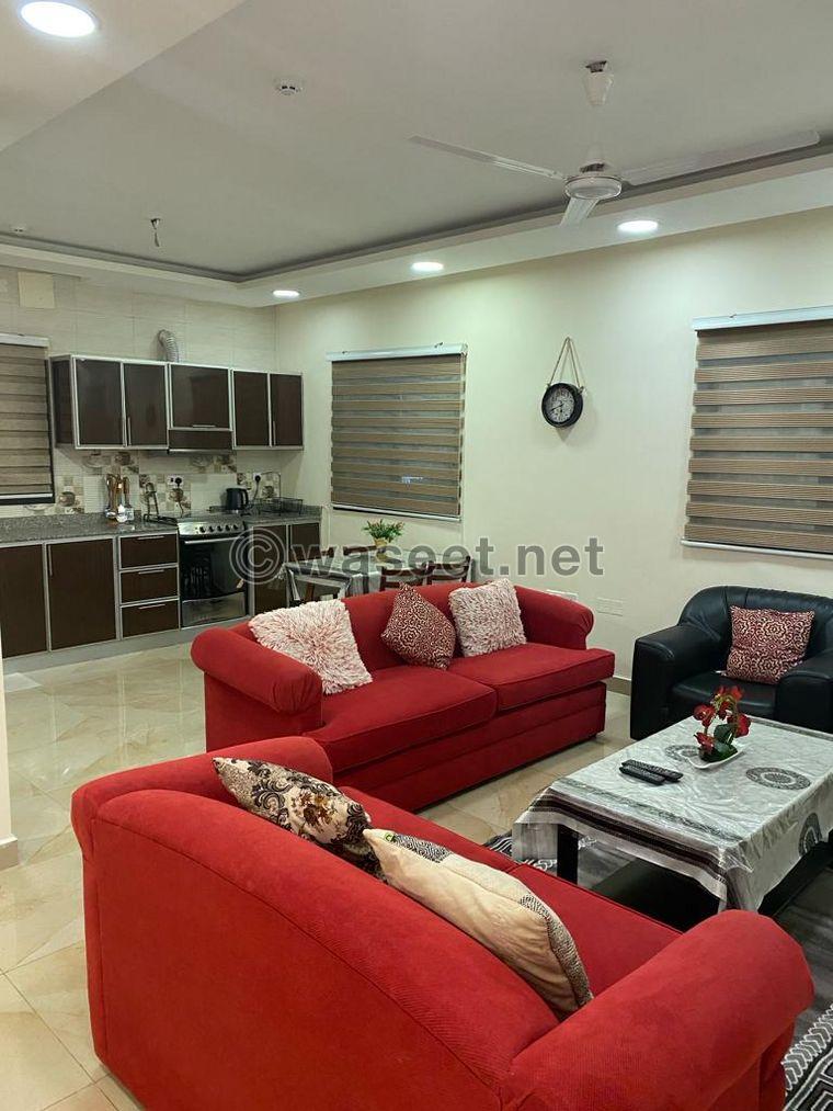 For rent a furnished apartment in Riffa  1