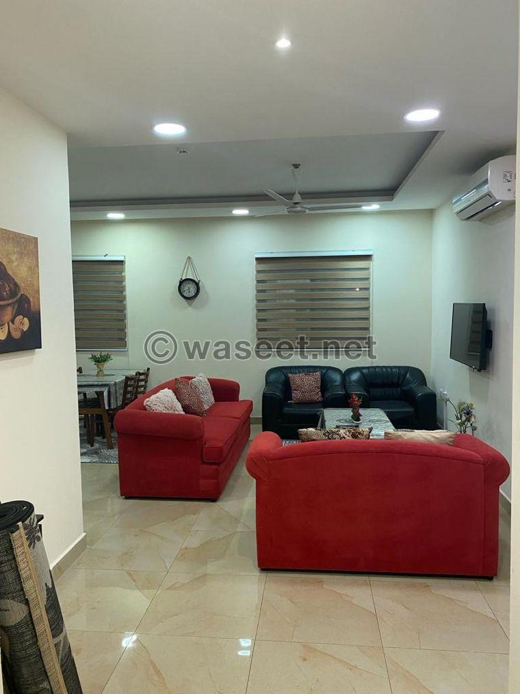 For rent a furnished apartment in Riffa  9