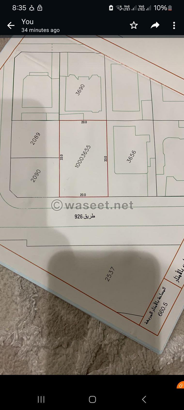 Land for sale in Hamad Town   0