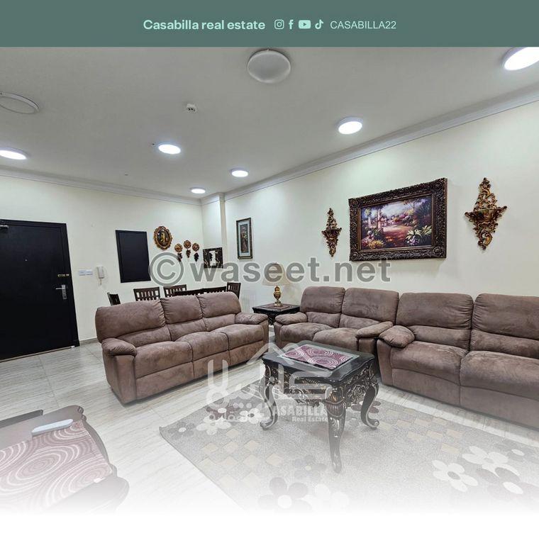 Furnished apartment for rent in Busaiteen 1