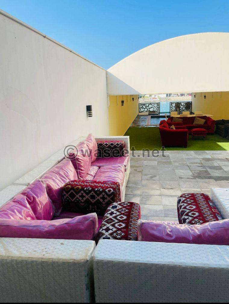 Chalet for daily rent on the sea in Amwaj Islands 2