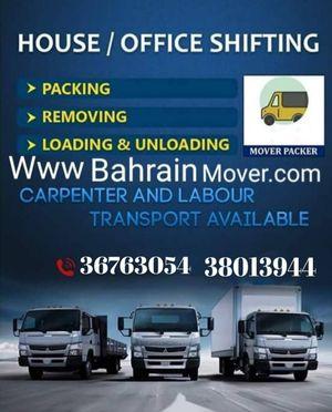 Services for moving and packing household items throughout Bahrain