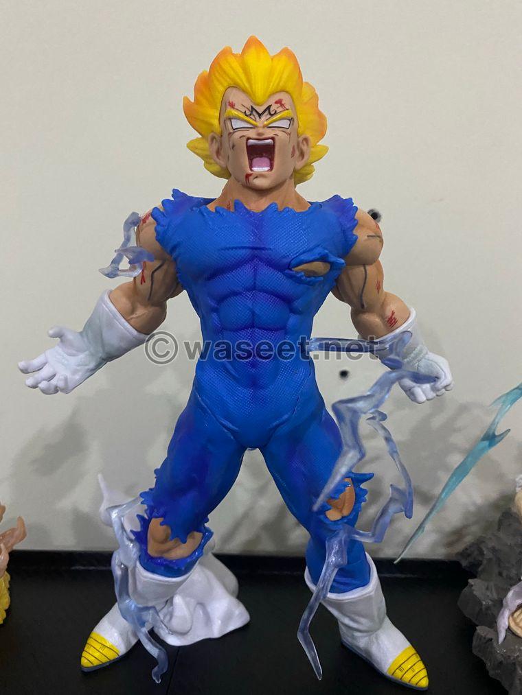 Children's toys with figures of Dragon Ball anime characters 1