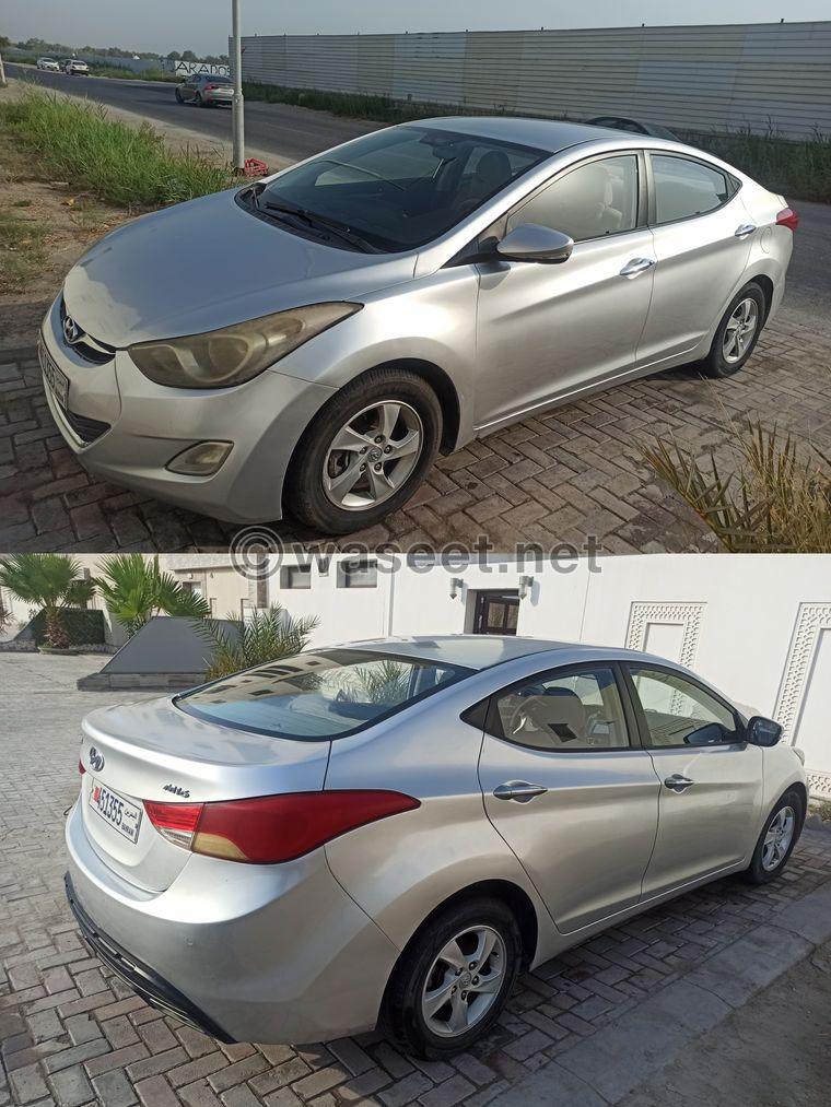 HYUNDAI ELANTRA 2012  0