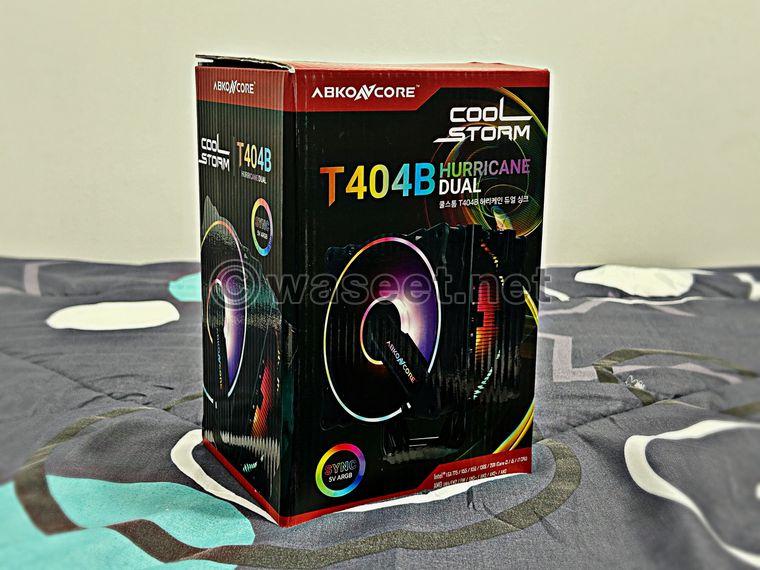 For sale air cooler with two powerful RGB fans 0