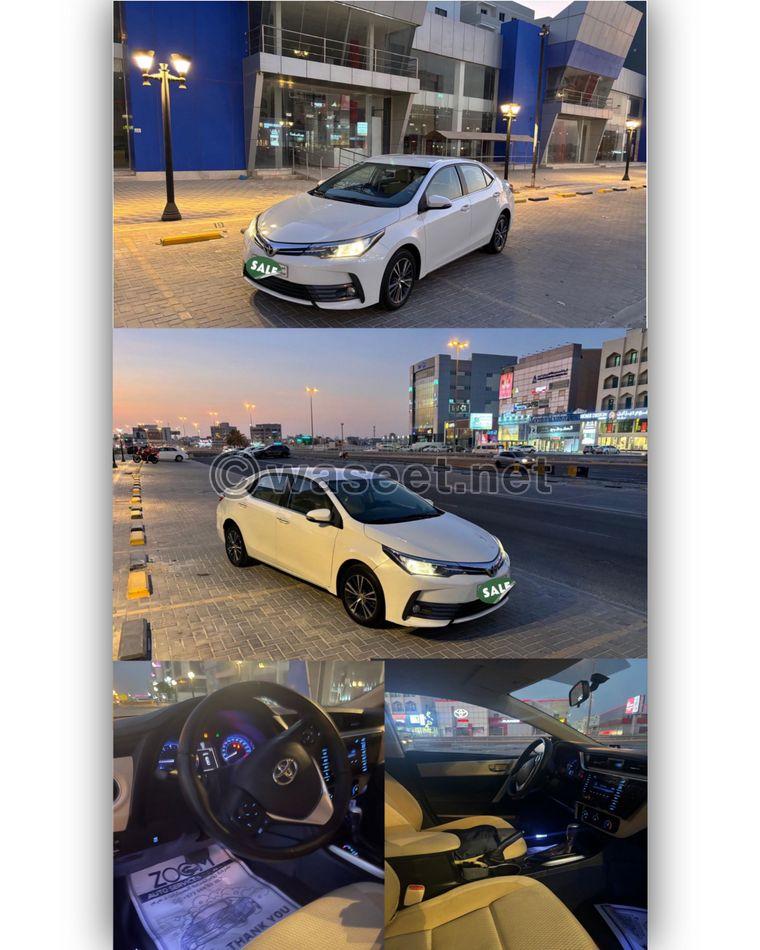 Corolla 2019 for sale 0